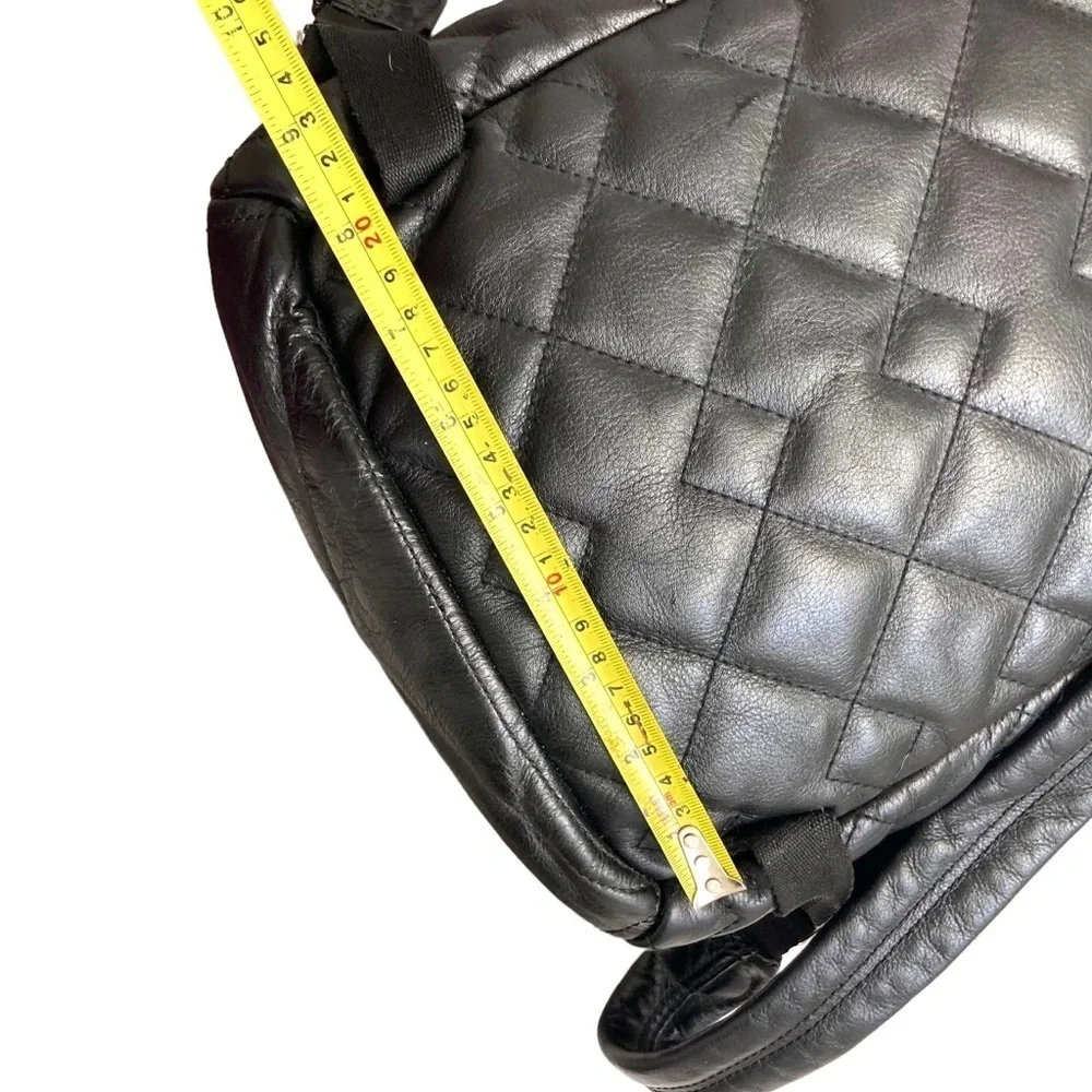 Marc by Marc jacobs domo rider quilted black leather backpack revolve